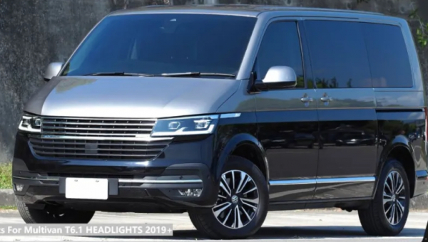 Voll LED "Specialized" Tagfahrlicht Scheinwerfer für VW T6.1 19+ schwarz mit LED Blinker